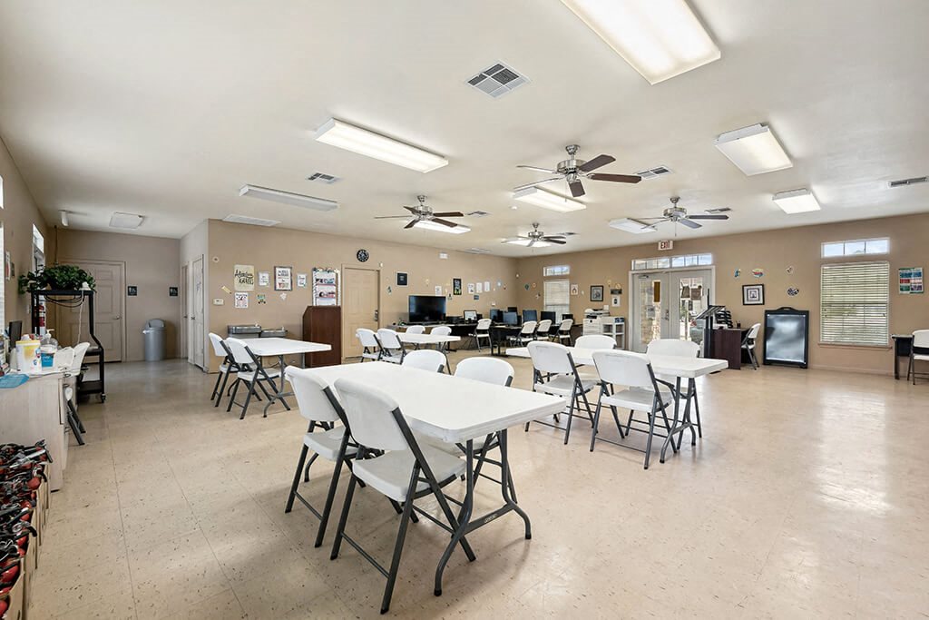 Community Center at Fountains at Tidwell and The Enclave in Houston TX